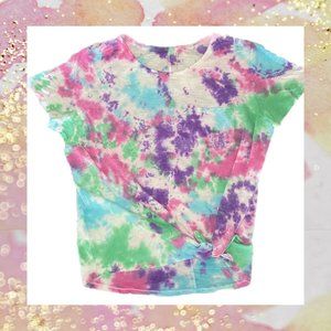 NWOT Pretty In Pastel Tie Dyed Tee Women's XXL